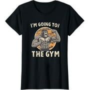 Retro Gorilla Muscle Madness: The Ultimate Gym Enthusiast's Fitness Tee