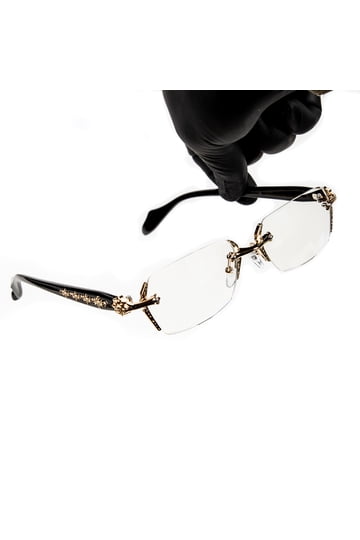 Rimless Sunglasses in Sunglasses | Gold - Walmart.com display picture 3