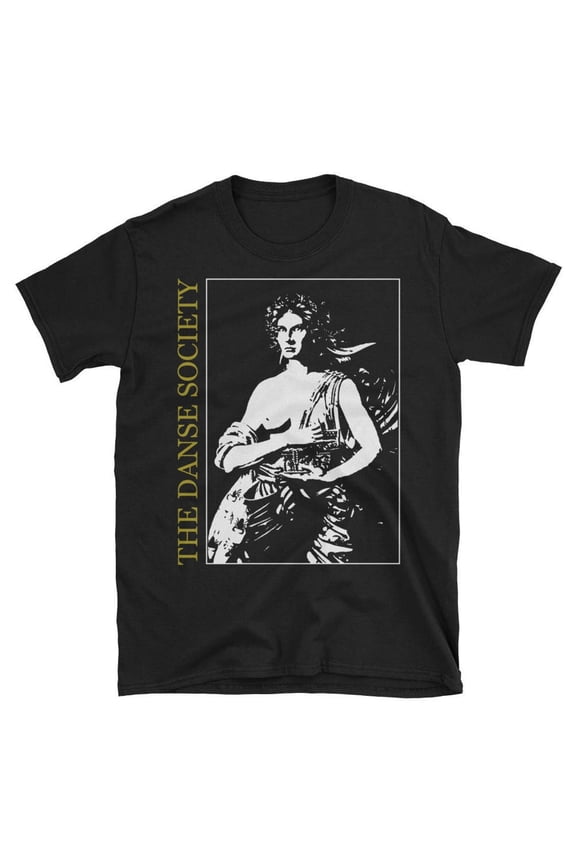 Retro Gothic Rock Inspired Shirt Darkwave Post-Punk Band Style Unisex