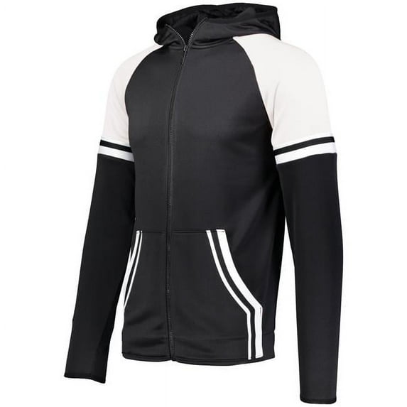 Retro Grade Jacket, Black & White - 2XL