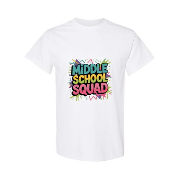 Retro Graffiti Design For The Middle School Squad Back To School Unisex T-Shirt, up to size 5XL