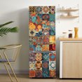 thumbnail image 1 of Retro Graffiti Fridge Door Mural Sticker Waterproof PVC Village Vintage Poster TelephDesign Refriger, 1 of 5