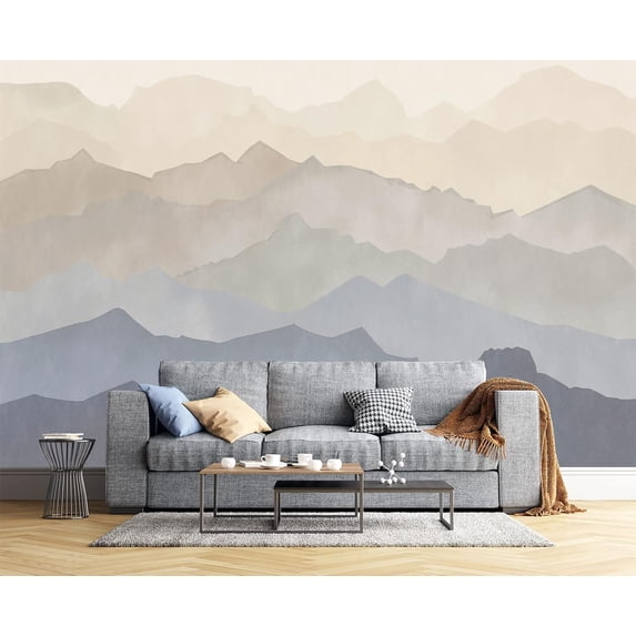 Retro Graffiti Wall Mural Wallpaper for Bedroom
