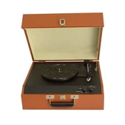 Retro Gramophone Portable Gramophone Vinyl Record Player Wooden Retro Creative Antique Bluetooth Audio Turntable Player ,Easy to Install