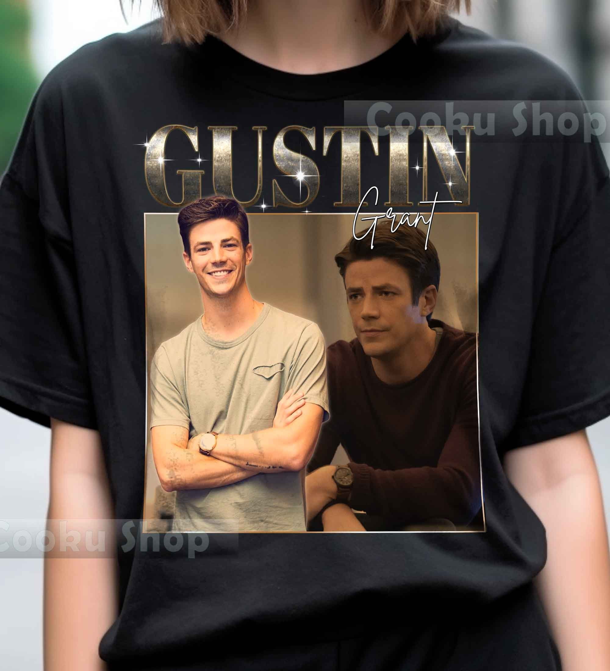 Retro Grant Gustin Tshirt Grant Gustin Hoodie Grant Gustin Sweatshirt Grant Gustin Vintage Shirt Movie Character Tee Walmart