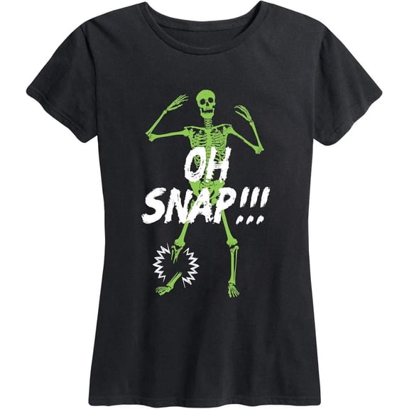Retro Graphic Oh Snap Sarcastic Humorous Catchphrase Novelty Unisex T-Shirt, S - 5XL