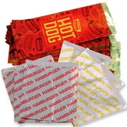 Retro, Grease Proof Food Wrapper Combo 30Pk.