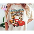 Retro Greetings from Radiator Springs Mickey and Friends With Mc Queen
