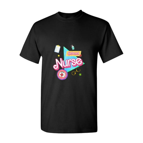 Retro Groovy Bar Bee Edition For A School Nurse Medical Staff Unisex T-Shirt, up to size 5XL