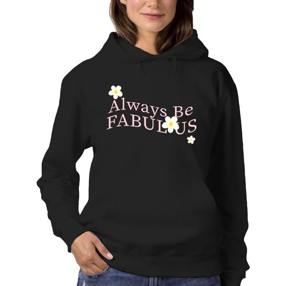 Retro Groovy Daisy Fabulous Hoodie Women -Image by Shutterstock, Female x-Large