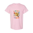 thumbnail image 1 of Retro Groovy First Day Back To School Smile Face Themed Gift Unisex T-Shirt, up to size 5XL, 1 of 2