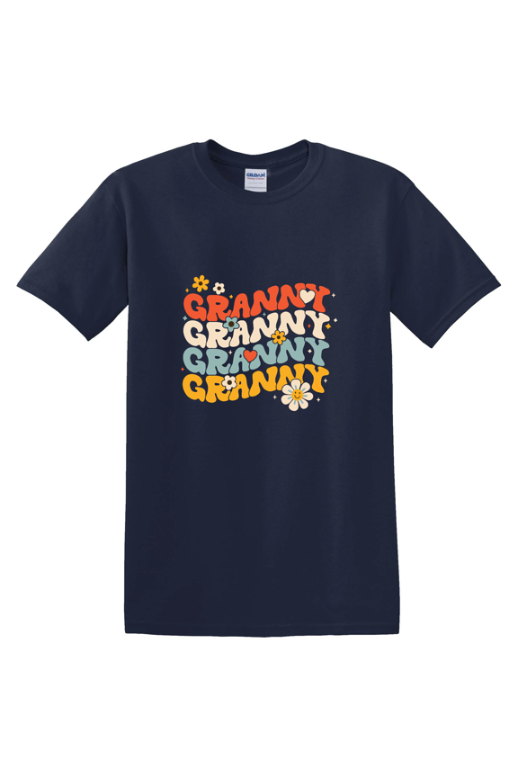 Retro Groovy Granny Granny Life Granny S For Granny T-shirt