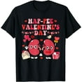 thumbnail image 1 of Retro Groovy Happee Valentine's Day Kidney Urology Nurse T-Shirt, 1 of 5