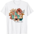 thumbnail image 1 of Retro Groovy He Is Risen Floral Jesus Easter Day Christians T-Shirt, 1 of 3
