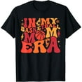 thumbnail image 1 of Retro Groovy In My Basketball Mom Era Basketball Mama Mother T-Shirt, 1 of 4