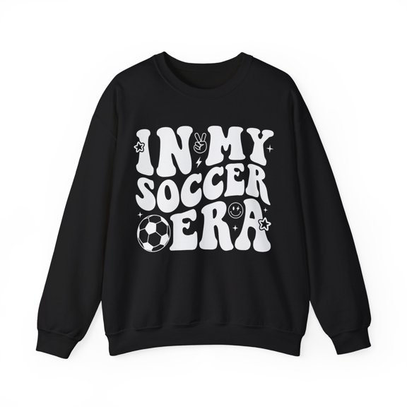 Retro Groovy In My Soccer Era Sweatshirt