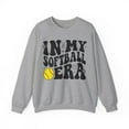 thumbnail image 1 of Retro Groovy In My Softball Era Sweatshirt, 1 of 6