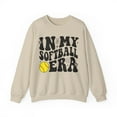 thumbnail image 1 of Retro Groovy In My Softball Era Sweatshirt, 1 of 6