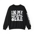 thumbnail image 1 of Retro Groovy In My Softball Era Sweatshirt, 1 of 6