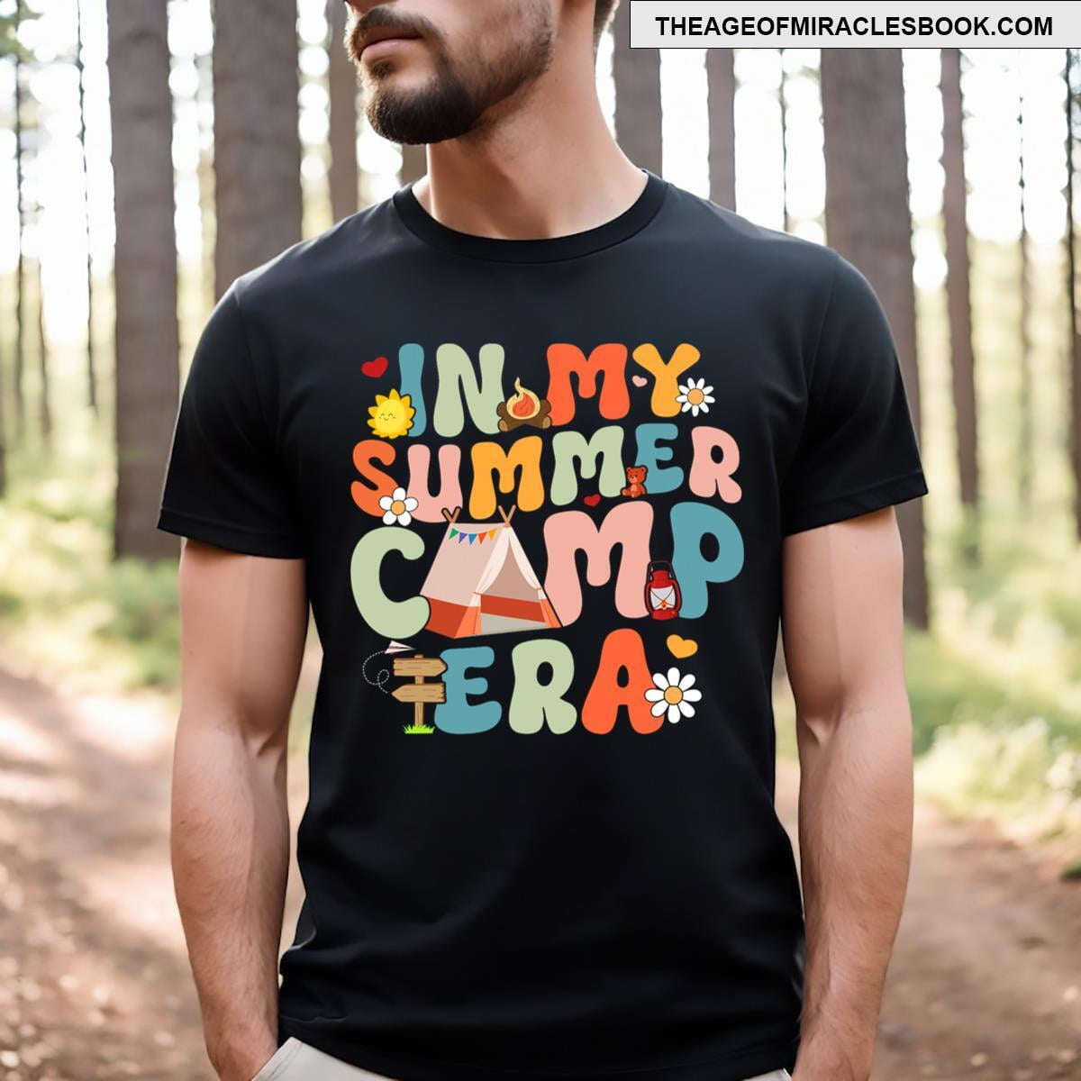 Funny summer camp t shirts on sale