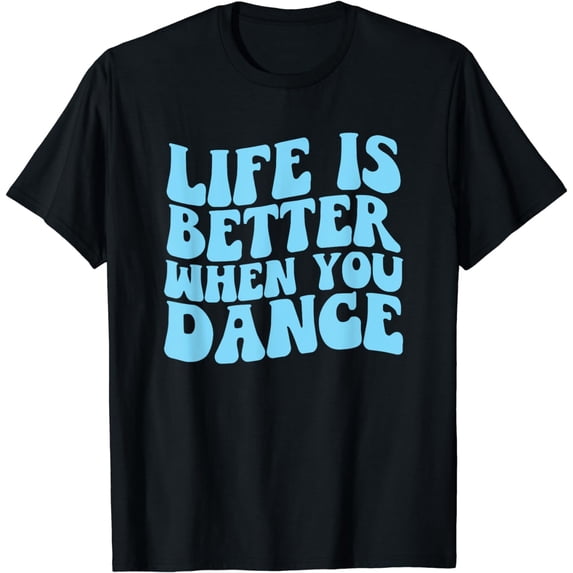 Retro Groovy Life Is Better When You Dance T-Shirt