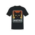 thumbnail image 1 of Retro Grumpy Cat "Whatever Men's T-shirt, 1 of 3