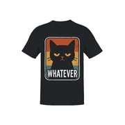 Retro Grumpy Cat "Whatever Men's T-shirt