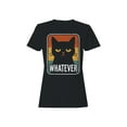 thumbnail image 1 of Retro Grumpy Cat "Whatever Women's T-shirt, 1 of 3