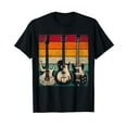 thumbnail image 1 of Retro Guitar Black T-Shirt, 1 of 5