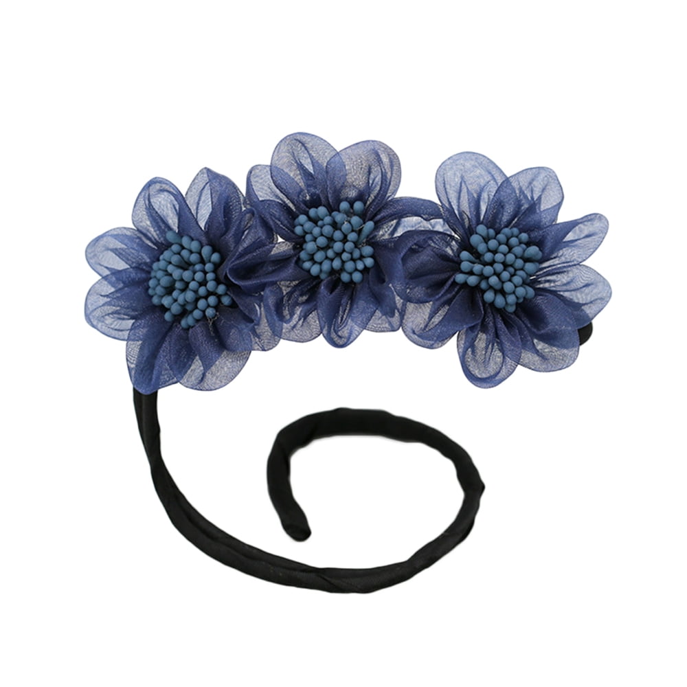 Navy Blue Flower Hair Clip, Royal Blue Hair Flower, Satin Flower Clips,  Royal Blue Flower Pins, Blue Wedding Flowers, Blue Roses Hair Pins 