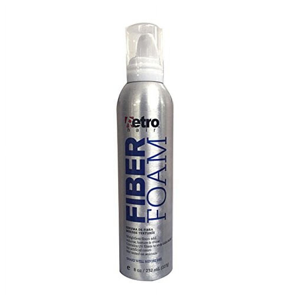 Retro Hair Fiber Foam Texture Mousse 8.0 Ounce
