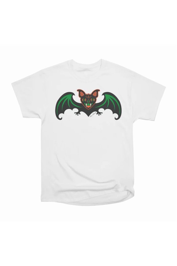 Retro Halloween Bat T-Shirt Tee Gift For Him Merch For Her Apparel For Friend