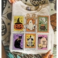 thumbnail image 1 of Retro Halloween Cat Ghost Shirt, Girly Halloween Shirt, Fall Shirt, Halloween Shirt, Spooky Season Shirt, Pumpkin Halloween, Spooky Mama Shirt, 1 of 5
