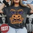 thumbnail image 1 of Retro Halloween Shirt, Vintage Pumpkin Shirt, Halloween Costume, Spooky Season Shirt, 1 of 5