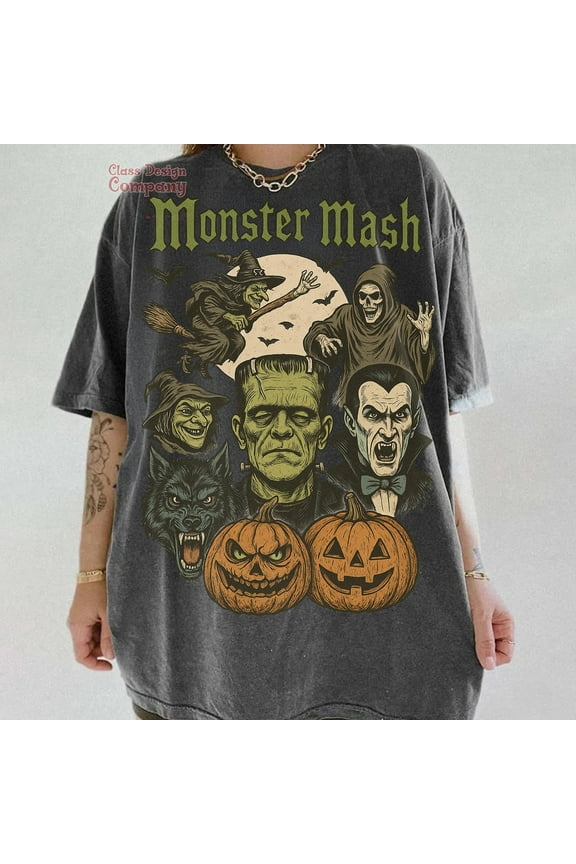 Retro Halloween tshirt, Horror Halloween tshirt, Spooky Vibes tshirt, Scary Movie tshirt, Trendy Halloween Graphic For Shirts, Retro tshirt
