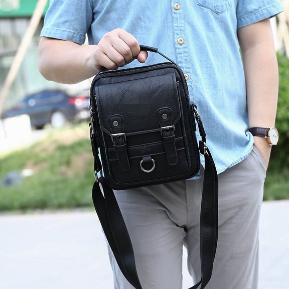 Retro Handbag Fashion Casual Messenger Shoulder,Black