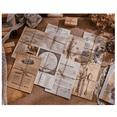 thumbnail image 1 of Retro Handbook Material Book DIY Base Material Package Retro Inspiration Series Retro Handbook Decorative BackingPaper,A, 1 of 8