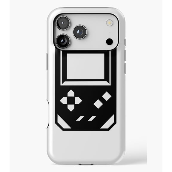 Retro Handheld Console M1900, Protective Case for iPhone 17 16 15 14 13 12 11 Pro Max – Modern Unisex Style