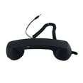 thumbnail image 1 of Retro Handset for Smartphones Vintage Style 3.5mm Jack Wired Phone Receiver Noise Reduction, Comfortable Grip, Red, 1 of 6