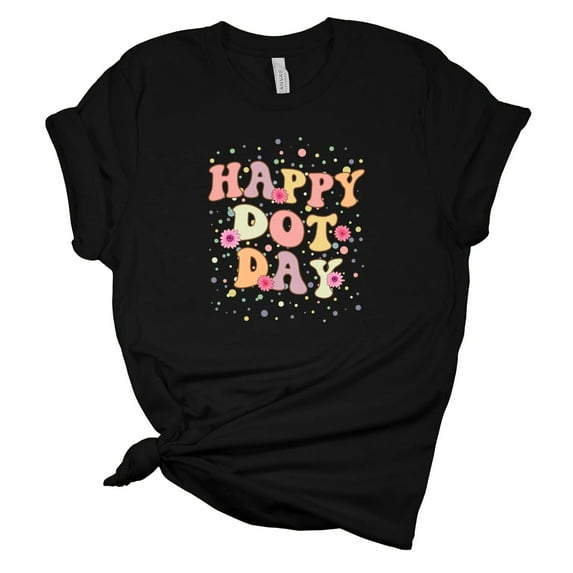 Retro Happy Dot Day T-Shirt
