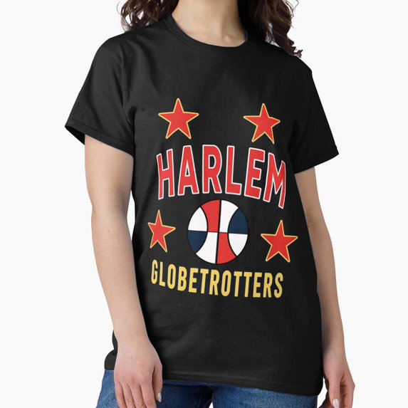 Retro Harlem Show Team Basketball Trick Art Fun Performance Style Unisex T-Shirt, up to size 5XL