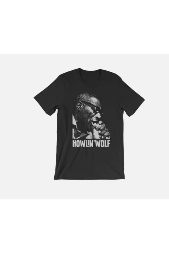 Retro He Lives 90S Howlin Wolf Shirt Vintage Black Unisex S-5XL