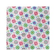 thumbnail image 1 of Retro Head Scarf, Chamomiles and Hearts, Head Wrap, 3 Sizes, by Ambesonne, 1 of 2