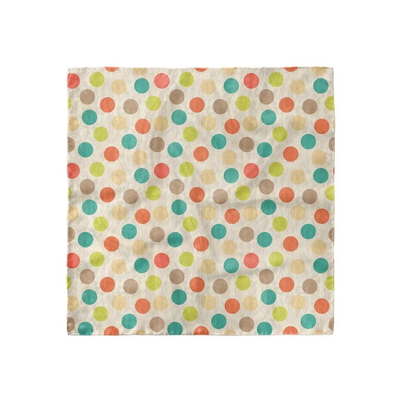 Retro Head Scarf, Colorful Circles Grungy, Head Wrap, 3 Sizes, by Ambesonne