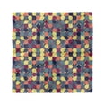 thumbnail image 1 of Retro Head Scarf, Pastel Circles Squares, Head Wrap, 3 Sizes, by Ambesonne, 1 of 2