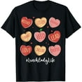 thumbnail image 1 of Retro Hearts Lunch Lady Life Funny Valentines Day T-Shirt, 1 of 4