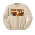 thumbnail image 1 of Retro Hey There Pumpkin Sweatshirt Unisex 2X-Large Sand, 1 of 5