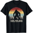 thumbnail image 1 of Retro Hide & Seek Champion Shirt Funny Sasquatch Bigfoot T-Shirt, 1 of 4