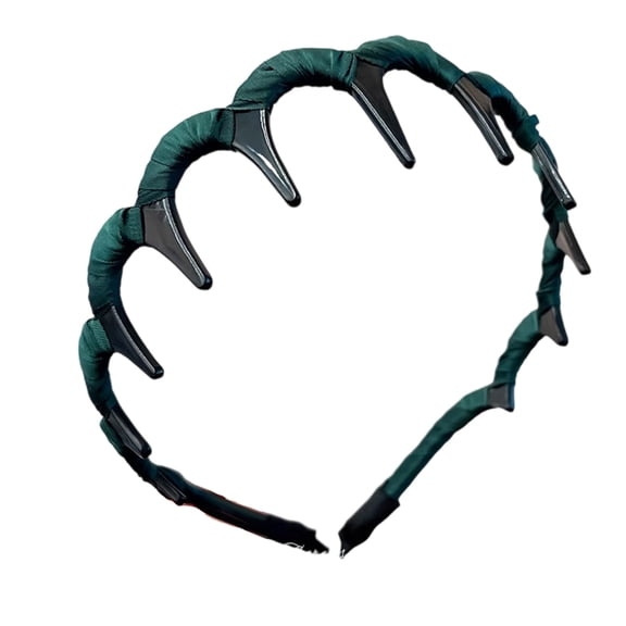 Retro High Skull Pearl Headband, Vintage High Cranium Hairband with Anti- Teeth, Elegant Beaded Head Band for Women's Fashion & Daily Wear, Fashion Hair Accessories,Navy