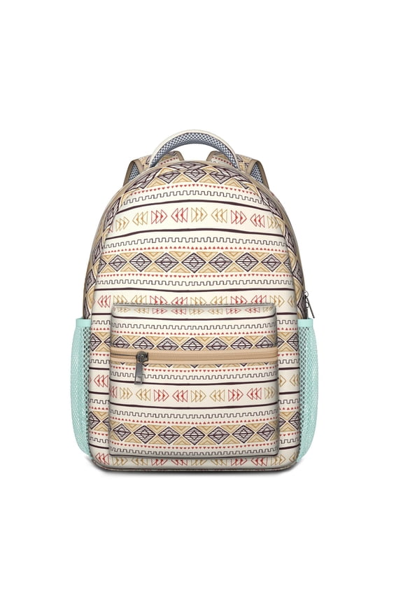 Retro Hippie Style Backpack - Waterproof & Stylish for School, Work, or Travel